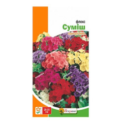 Флокс, суміш забарвлень (насіння 0,2г)