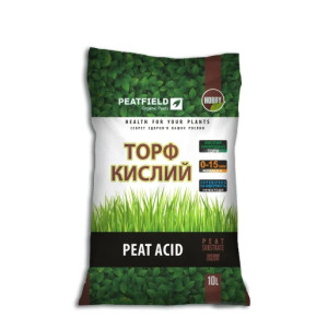 Субстрат Peatfield торф кислий, 10 л